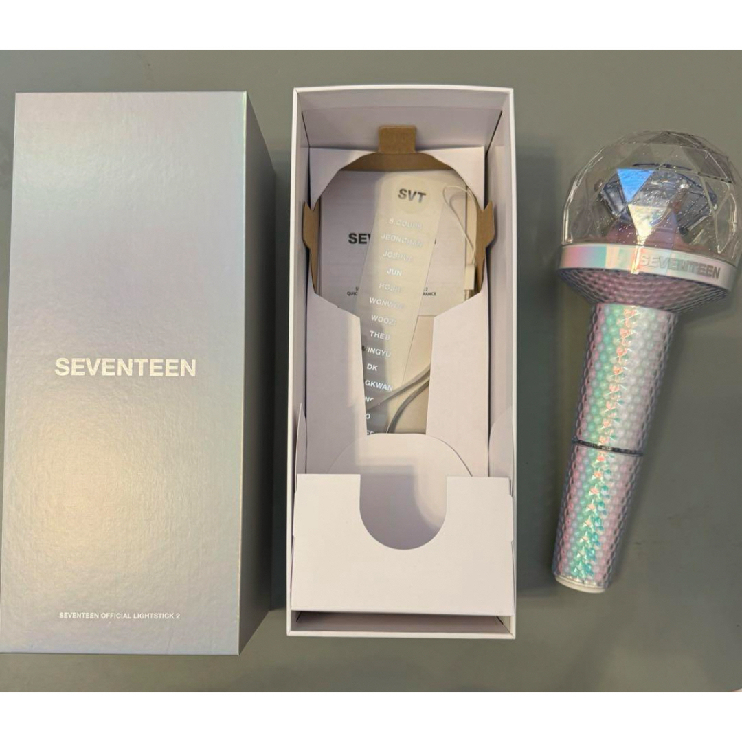 SEVENTEEN(セブンティーン)のSEVENTEEN Carat棒 ver.2 新品未使用 エンタメ/ホビーのCD(K-POP/アジア)の商品写真