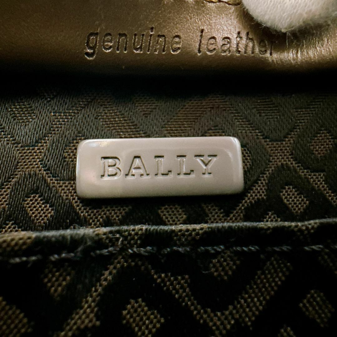 Bally(バリー)のバリー レザー ハンドバッグ ミニバッグ パーティーバッグ ブロンズ ブラウン レディースのバッグ(ハンドバッグ)の商品写真