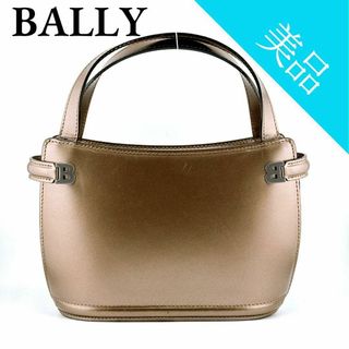 Bally - バリー レザー ハンドバッグ ミニバッグ パーティーバッグ ブロンズ ブラウン