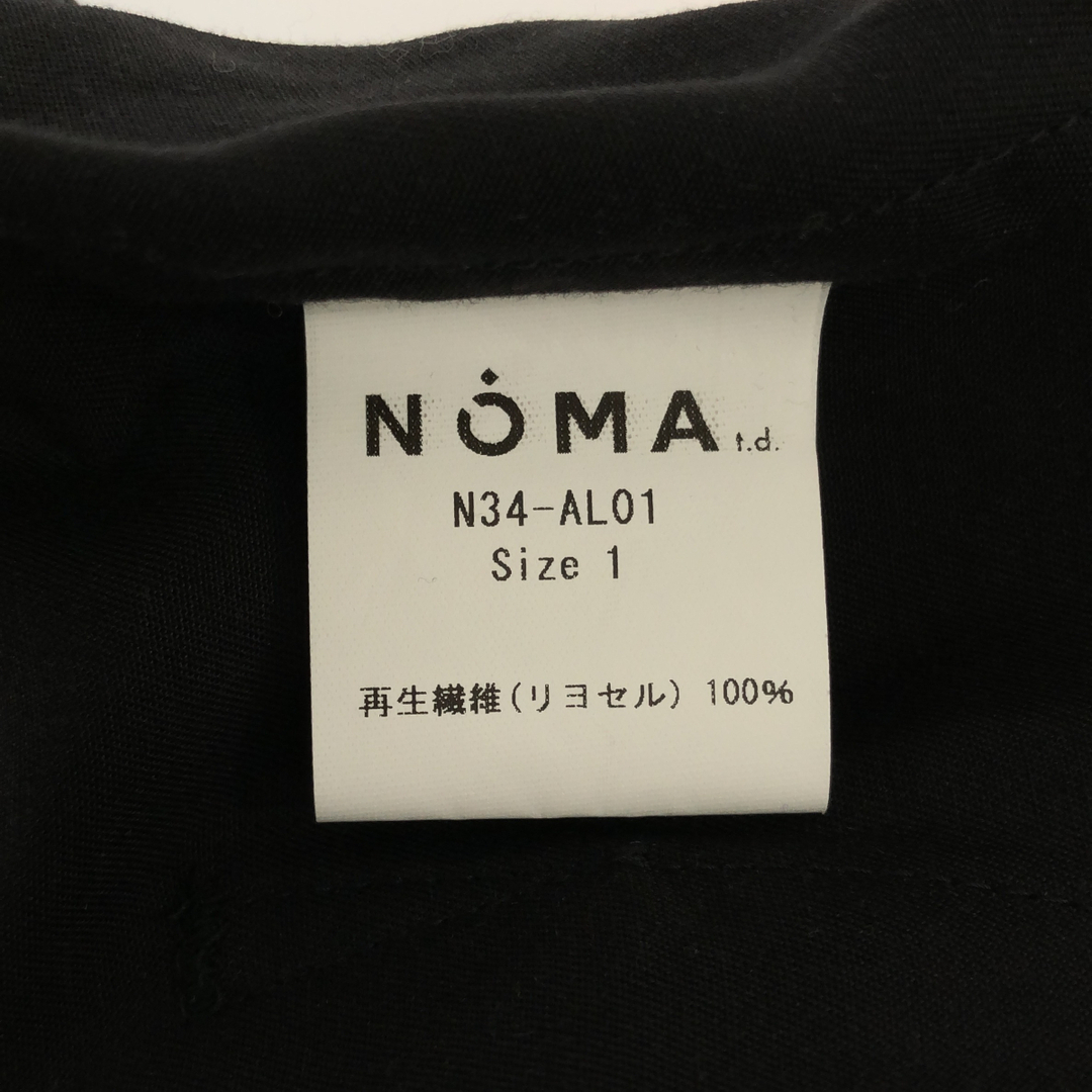 NOMA t.d. ノーマティーディー フリンジオールインワン タグ付 つなぎ サロペット レディース ブランド N34-AL01 ブラック レディースのパンツ(サロペット/オーバーオール)の商品写真