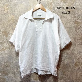 MYTHINKS マイシンクス スキッパーシャツ 白シャツ(シャツ)