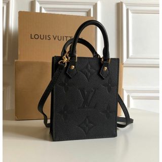 ルイヴィトン(LOUIS VUITTON)のルイヴィトン プティット サックプラ アンプラント ブラック(ショルダーバッグ)