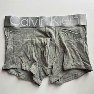 カルバンクライン(Calvin Klein)のカルバンクライン　メンズボクサー　M(S) グレー　メンズパンツ  男性インナー(ボクサーパンツ)