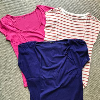 ユニクロ(UNIQLO)のTシャツ３枚セット　ユニクロ＆GAP(Tシャツ(半袖/袖なし))