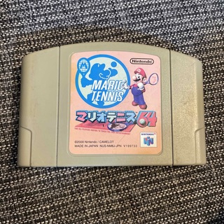 Nintendo64 マリオテニス　ジャンク品(家庭用ゲームソフト)