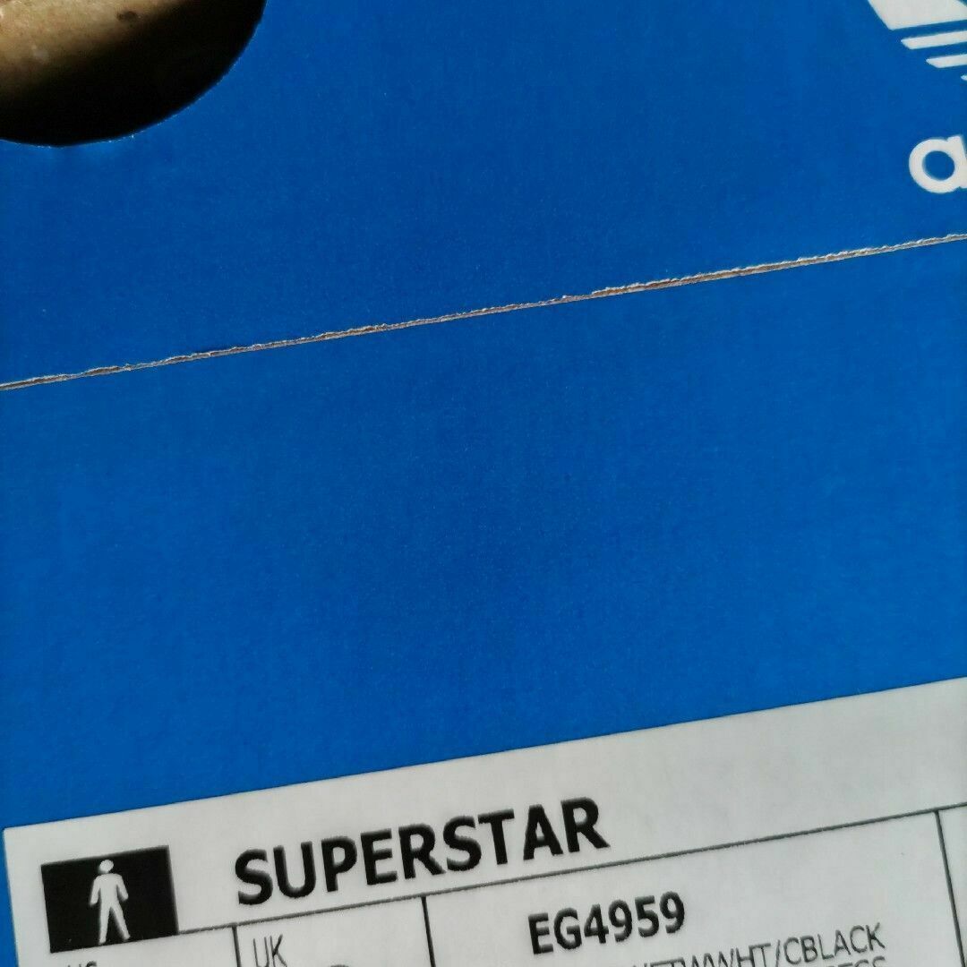 27.5 新品　EG4959 スーパースター　SUPERSTAR ブラック メンズの靴/シューズ(スニーカー)の商品写真