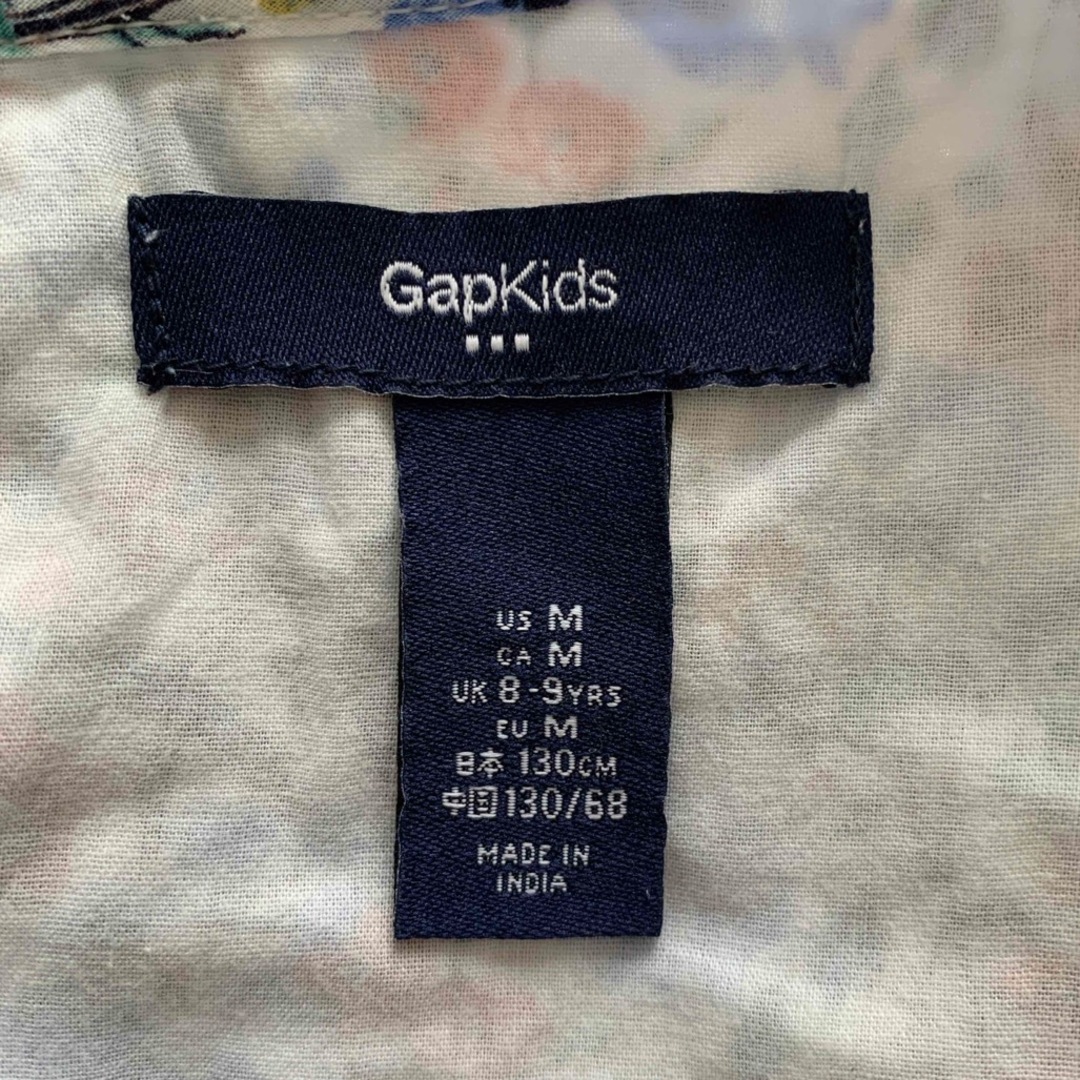 GAP Kids(ギャップキッズ)の130㎝ ノースリーブカットソー GAPkids 中古 キッズ/ベビー/マタニティのキッズ服女の子用(90cm~)(Tシャツ/カットソー)の商品写真