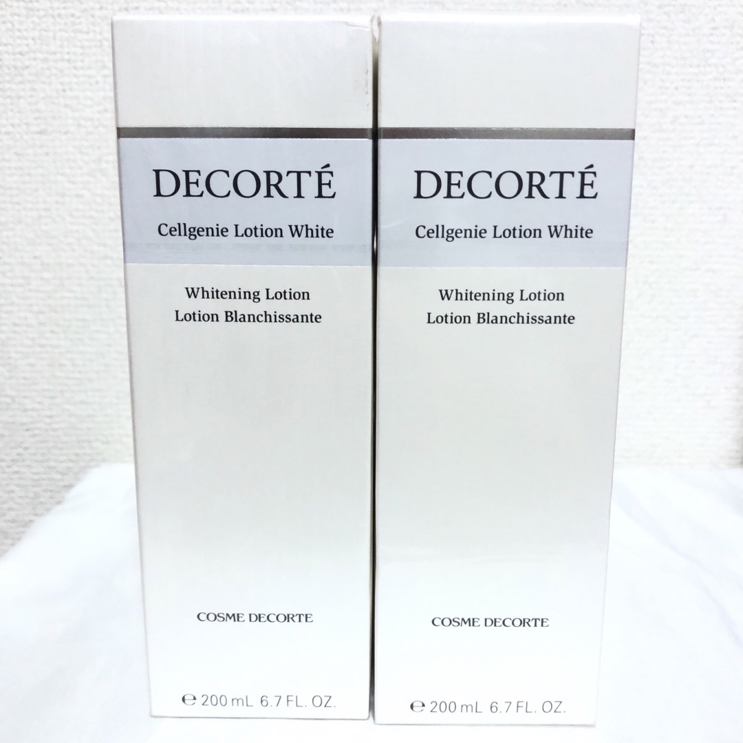 COSME DECORTE(コスメデコルテ)の新品 コスメデコルテ セルジェニー ローションホワイト 化粧水 200ml 2本 コスメ/美容のスキンケア/基礎化粧品(化粧水/ローション)の商品写真