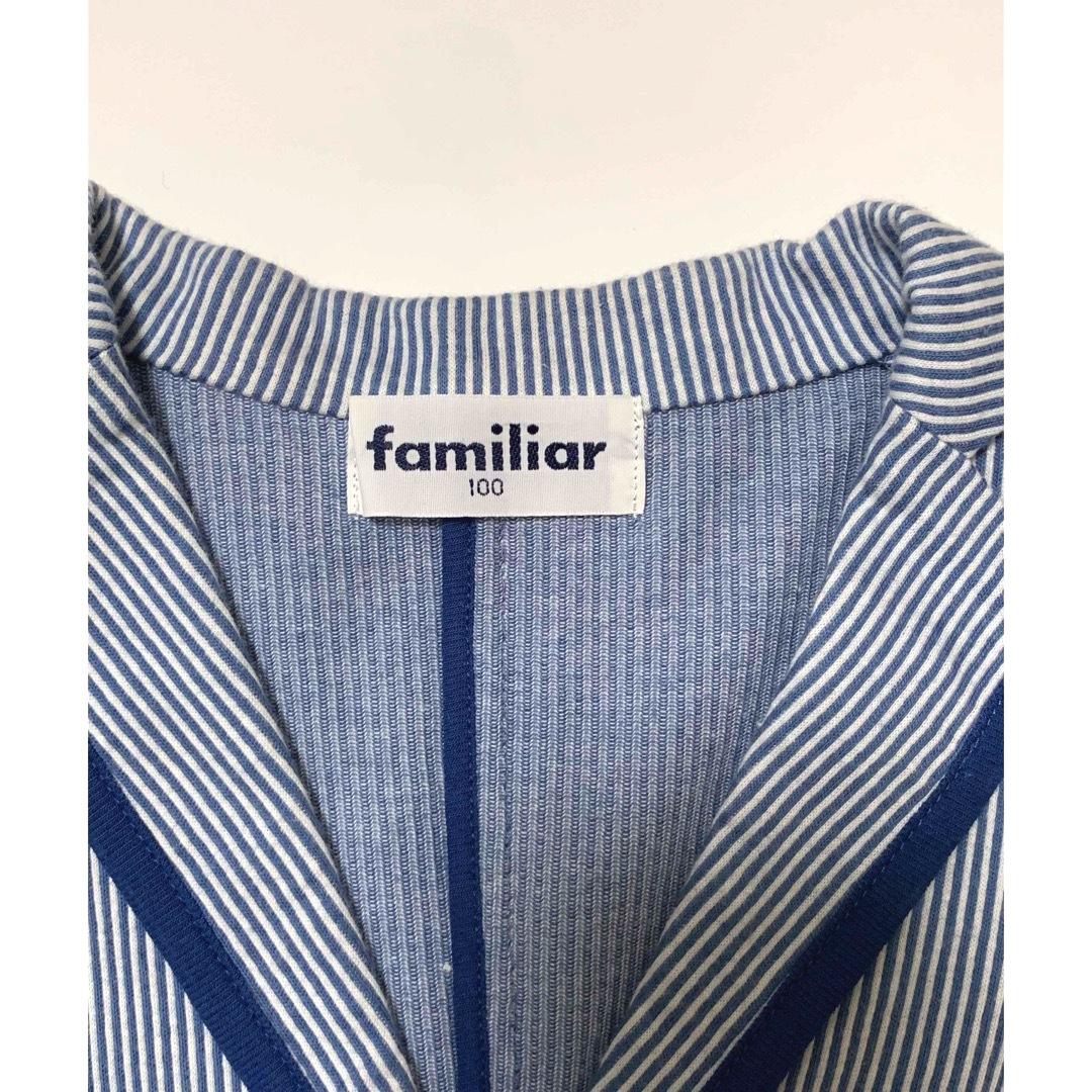 familiar(ファミリア)のfamiliar ファミリア  ジャケット　100サイズ キッズ/ベビー/マタニティのキッズ服男の子用(90cm~)(ジャケット/上着)の商品写真