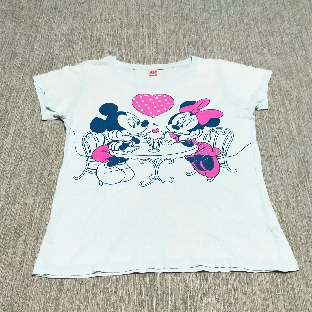 UNIQLO(ユニクロ)のユニクロ ディズニー ミッキー ミニー UT Tシャツ キッズ/ベビー/マタニティのキッズ服女の子用(90cm~)(Tシャツ/カットソー)の商品写真