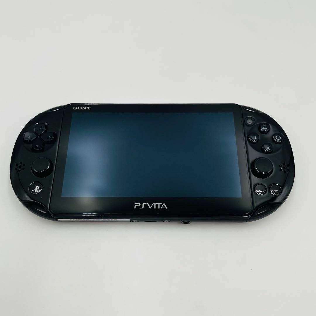 PlayStation Vita(プレイステーションヴィータ)のSONY PSVita PCH-2000 ZA11 ブラック Wi-Fiモデル エンタメ/ホビーのゲームソフト/ゲーム機本体(携帯用ゲーム機本体)の商品写真
