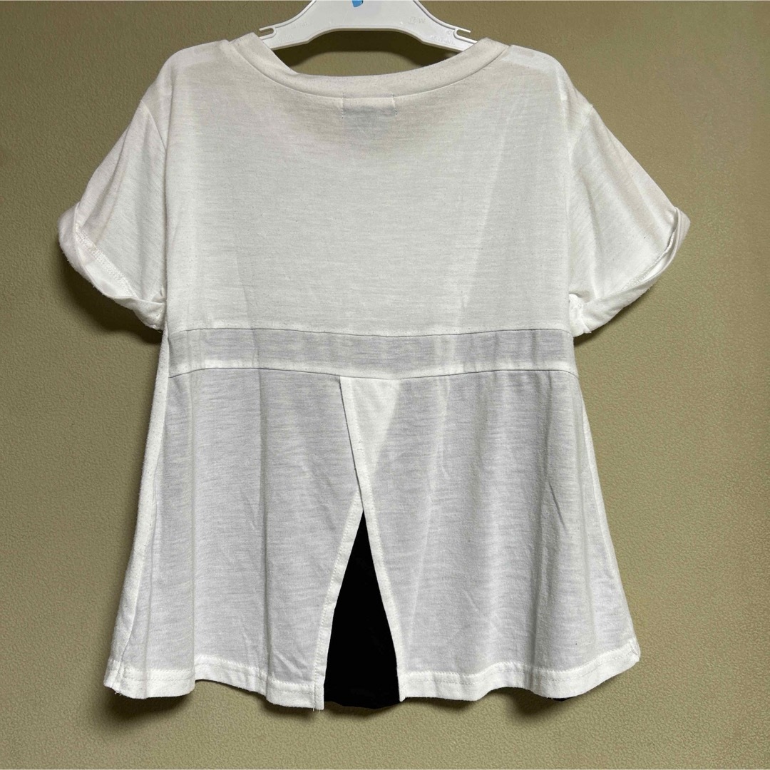 女の子　130 140  Tシャツ　2枚セット キッズ/ベビー/マタニティのキッズ服女の子用(90cm~)(Tシャツ/カットソー)の商品写真