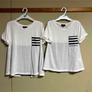 女の子　130 140  Tシャツ　2枚セット(Tシャツ/カットソー)