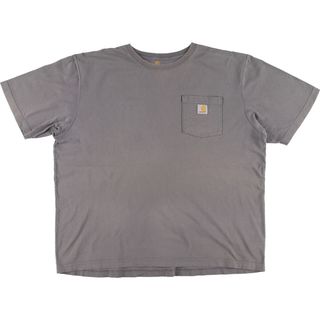 カーハート(carhartt)の古着 カーハート Carhartt ORIGINAL FIT 半袖 ワンポイントロゴポケットTシャツ メンズXL /eaa447212(Tシャツ/カットソー(半袖/袖なし))