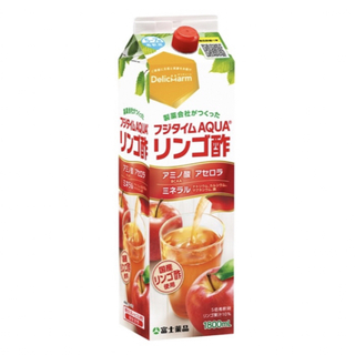 富士薬品 リンゴ酢 フジタイムAQUA 新作 4本セット(その他)