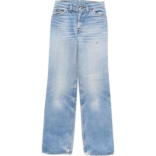 リーバイス(Levi's)の古着 80年代 リーバイス Levi's ストレートデニムパンツ 英国製 レディースL(w29) ヴィンテージ /eaa447225(デニム/ジーンズ)