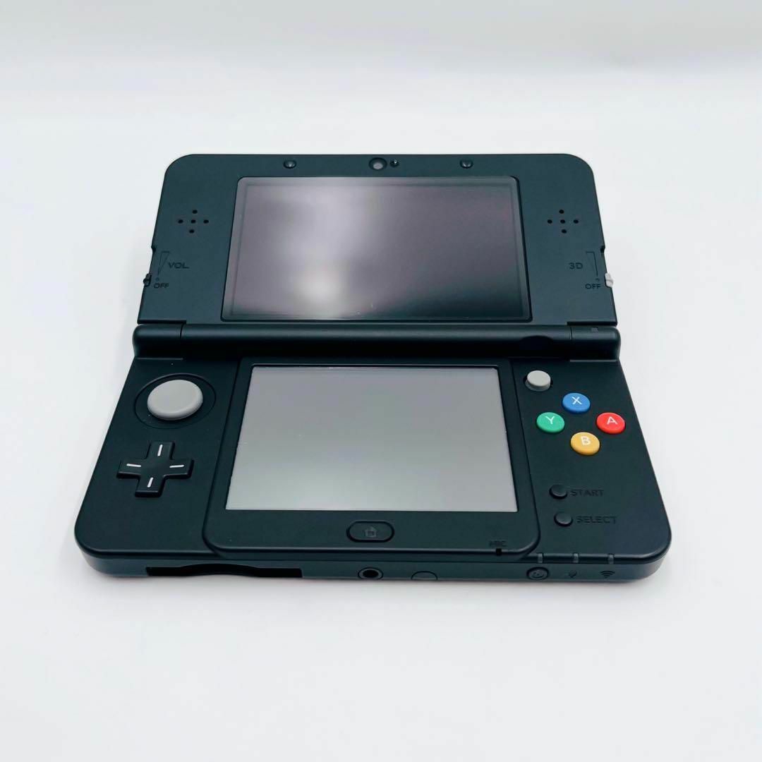 ニンテンドー3DS(ニンテンドー3DS)のNew Nintendo 3DS ブラック 本体 タッチペン付属 エンタメ/ホビーのゲームソフト/ゲーム機本体(携帯用ゲーム機本体)の商品写真