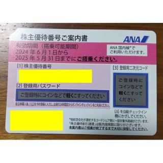 エーエヌエー(ゼンニッポンクウユ)(ANA(全日本空輸))のANA 株主優待券 1枚(その他)