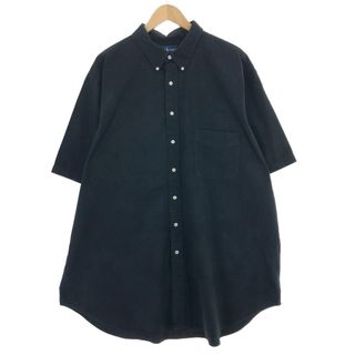 ラルフローレン(Ralph Lauren)の古着 ラルフローレン Ralph Lauren CLASSIC FIT シアサッカー 半袖 ボタンダウンシャツ メンズXXL/eaa443748(シャツ)