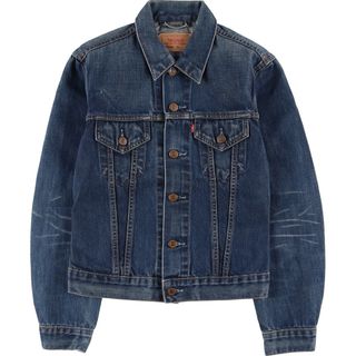 リーバイス(Levi's)の古着 00年代 リーバイス Levi's 70590 04 ユーロモデル デニムジャケット Gジャン レディースS /eaa447233(Gジャン/デニムジャケット)