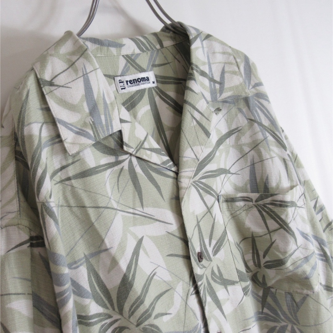 RENOMA(レノマ)のrenoma コットン レーヨン 開襟シャツ オープンカラー シャツ トップス メンズのトップス(シャツ)の商品写真