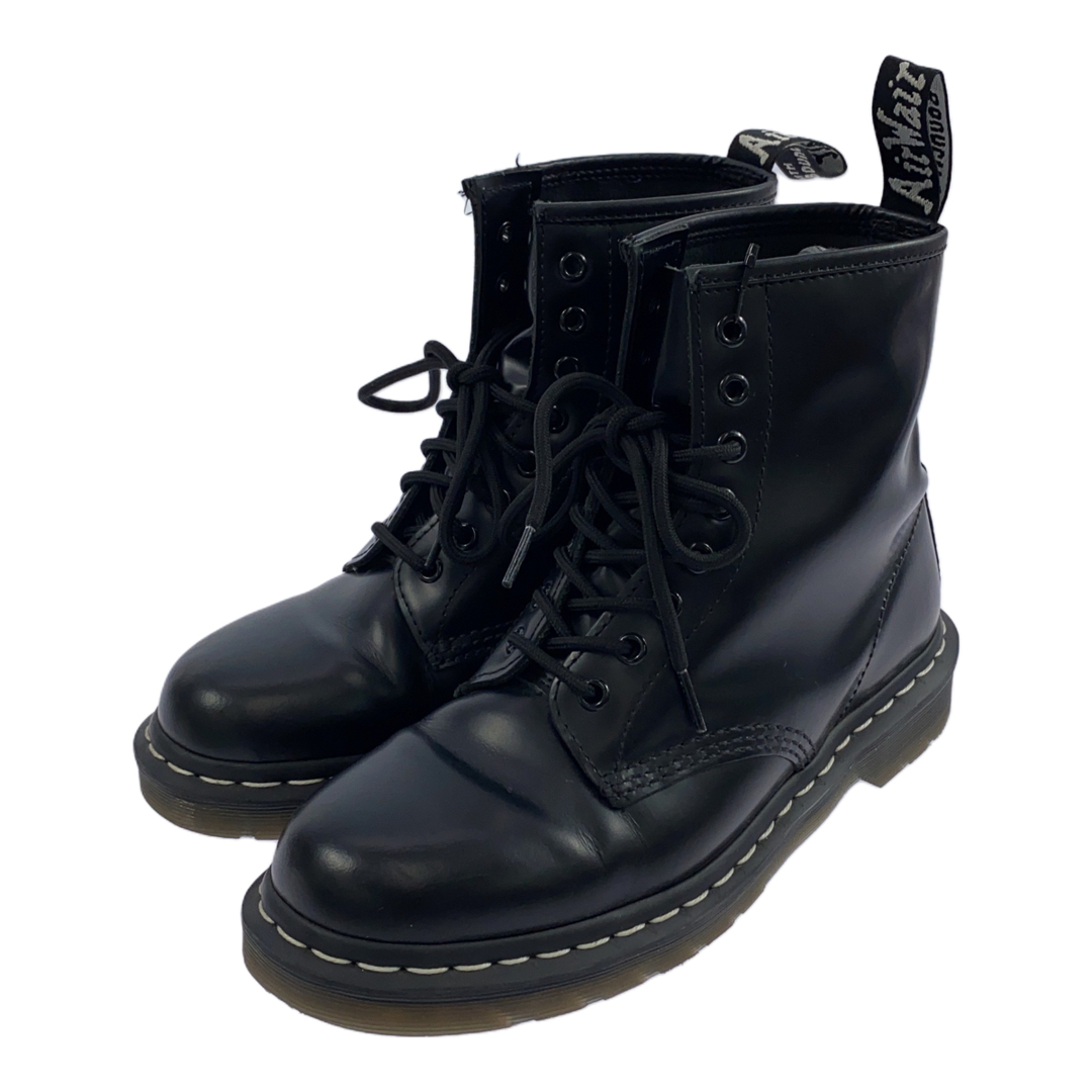 Dr.Martens(ドクターマーチン)のDr.martens ドクターマーチン AIRWAIR 1460Z 8ホールブーツ ホワイトステッチ ホワイトウェルト レースアップブーツ BLK メンズの靴/シューズ(ブーツ)の商品写真