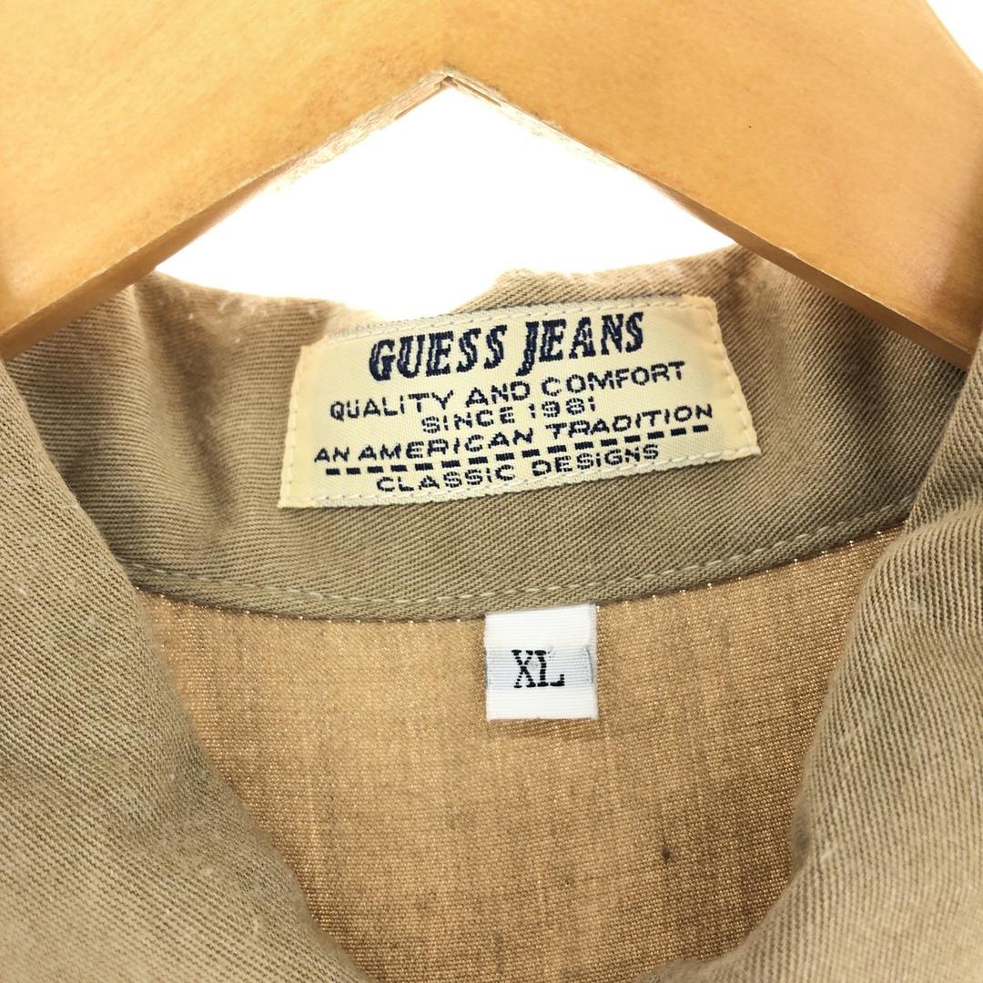 GUESS(ゲス)の古着 ゲス Guess JEANS 半袖シャツ USA製 メンズXL /eaa443750 メンズのトップス(シャツ)の商品写真