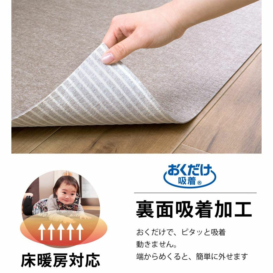 【2023最新】Sanko 【日本製 拭ける 撥水】サンコー キッチンマット ず インテリア/住まい/日用品のキッチン/食器(その他)の商品写真