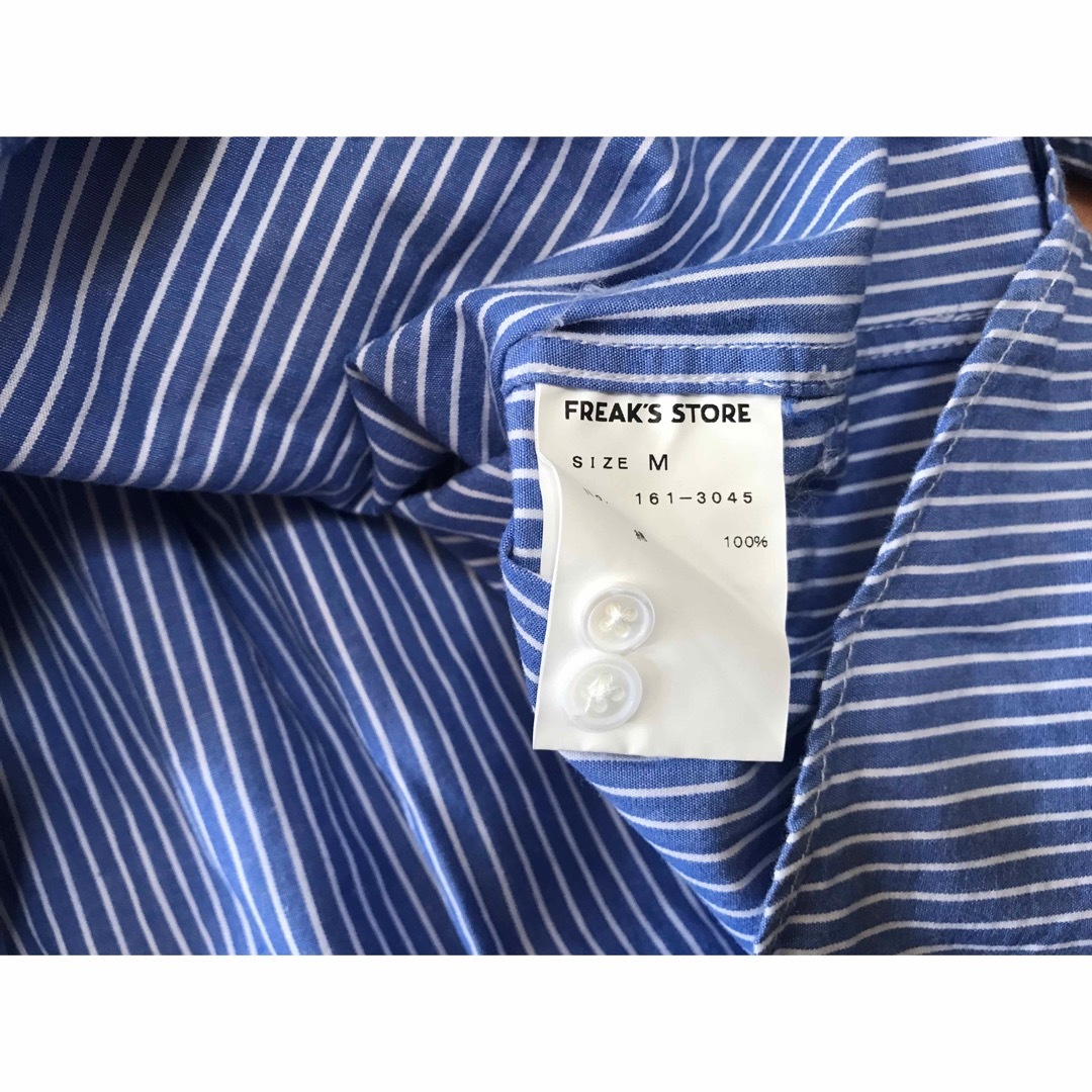 FREAK'S STORE(フリークスストア)の値下げ FREAK'S STORE stripe shirt women M レディースのトップス(シャツ/ブラウス(長袖/七分))の商品写真