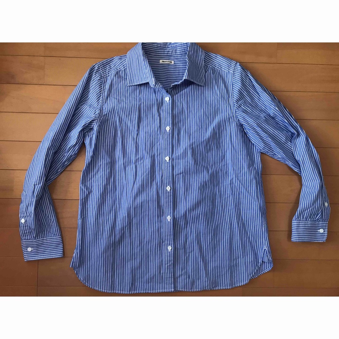 FREAK'S STORE(フリークスストア)の値下げ FREAK'S STORE stripe shirt women M レディースのトップス(シャツ/ブラウス(長袖/七分))の商品写真