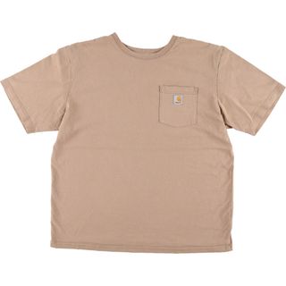 カーハート(carhartt)の古着 カーハート Carhartt 半袖 ワンポイントロゴポケットTシャツ メンズL /eaa443378(Tシャツ/カットソー(半袖/袖なし))