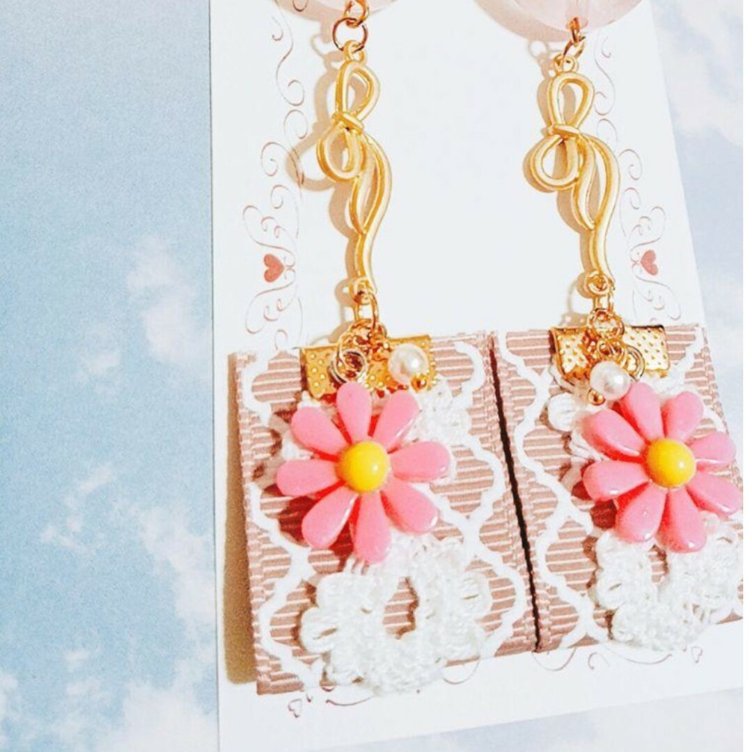 【土日100円引き】モロッカン柄の贈り物/Pierce/earrings レディースのアクセサリー(イヤリング)の商品写真