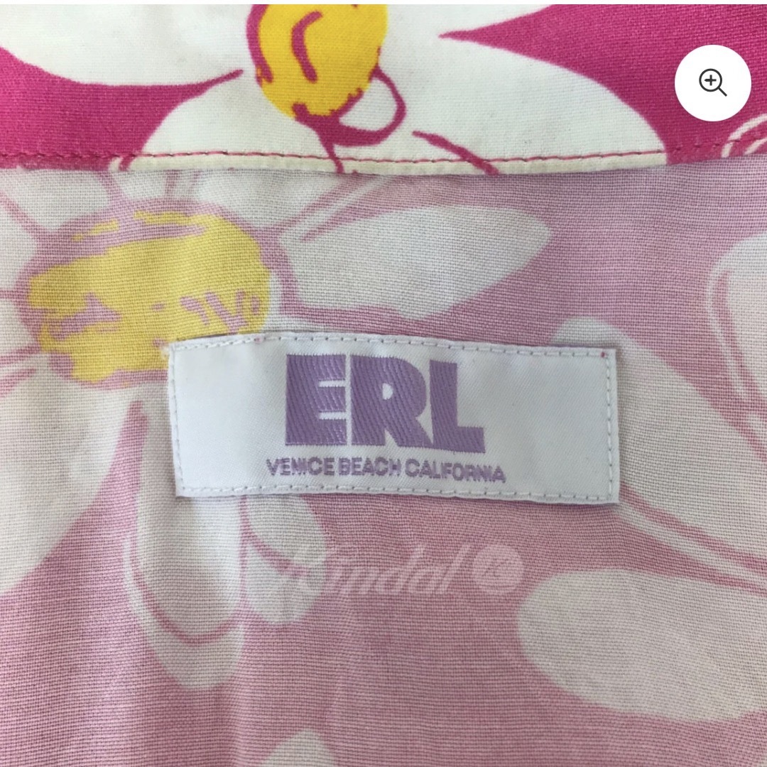 ERL erl イーアールエル 半袖シャツ XL メンズのトップス(シャツ)の商品写真