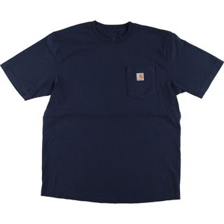 カーハート(carhartt)の古着 カーハート Carhartt 半袖 ワンポイントロゴポケットTシャツ メンズL /eaa443381(Tシャツ/カットソー(半袖/袖なし))