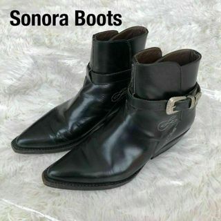 Sonora Bootsソノラブーツ　ショートブーツ　ブラック黒　ウエスタン(ブーツ)