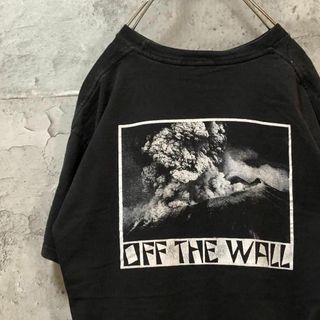 【VANS】OFF THE WALL 噴火 バックプリント Tシャツ(Tシャツ/カットソー(半袖/袖なし))