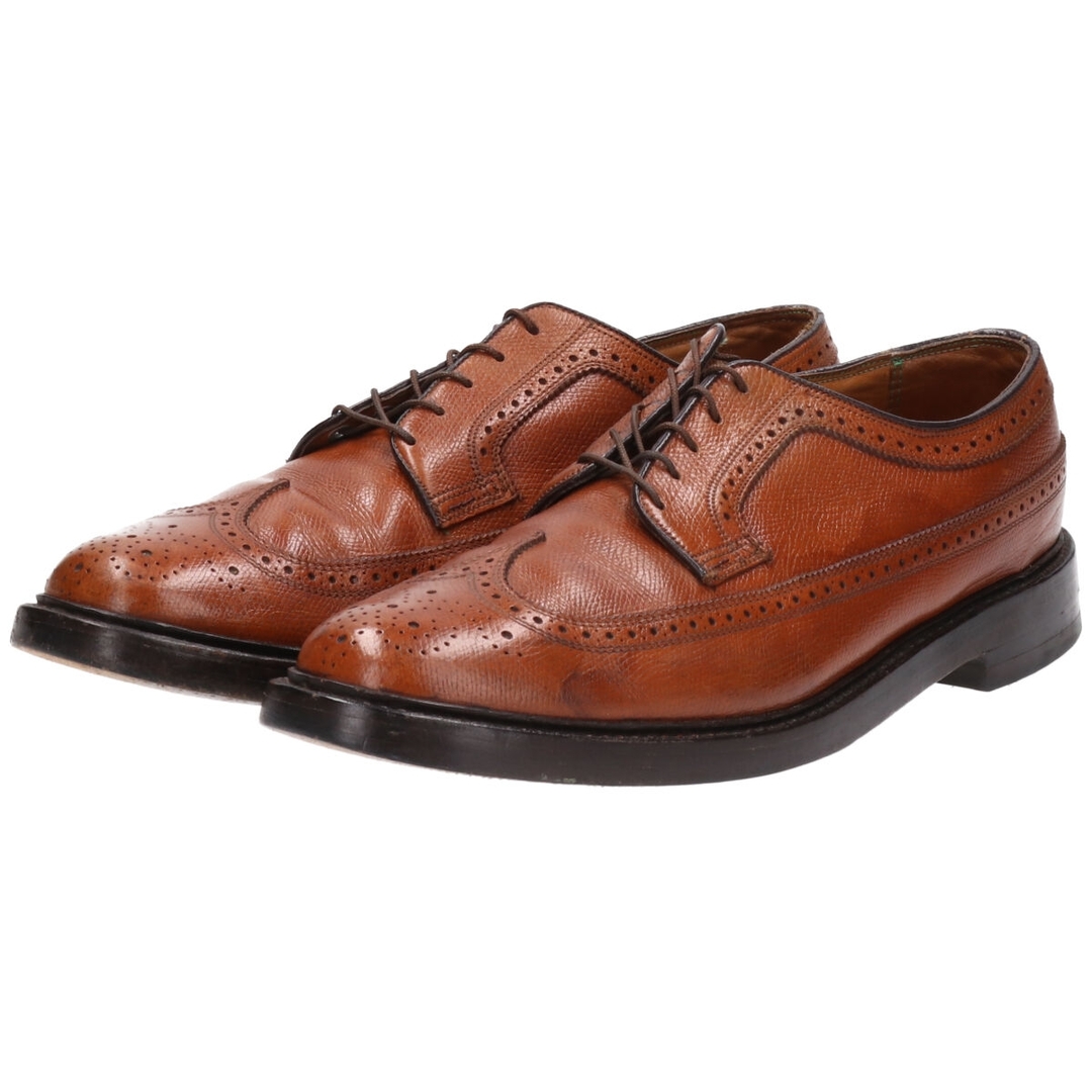 古着 80年代 フローシャイム Florsheim IMPERIAL インペリアル ウイングチップシューズ USA製 10D メンズ28.0cm ヴィンテージ /saa011808 メンズの靴/シューズ(ドレス/ビジネス)の商品写真