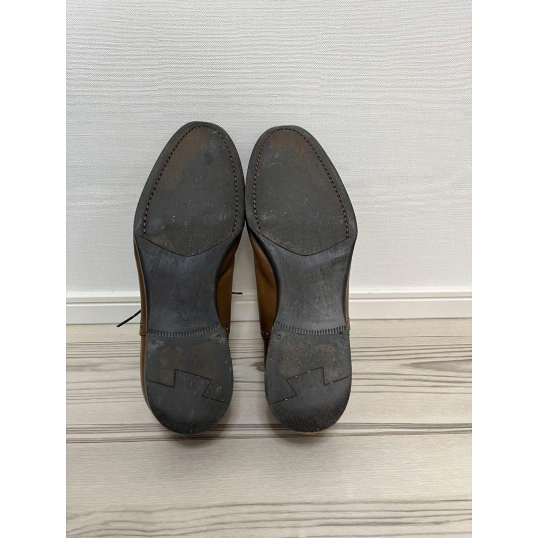 セルビノ　CERVINO 茶色　革靴 メンズの靴/シューズ(ドレス/ビジネス)の商品写真