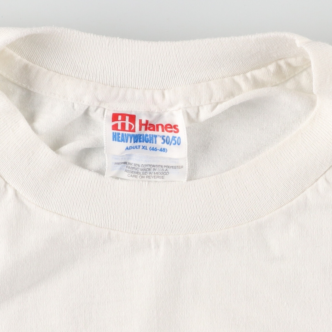 Hanes(ヘインズ)の古着 90年代 ヘインズ Hanes HEAVYWEIGHT 50/eaa444565 メンズのトップス(Tシャツ/カットソー(半袖/袖なし))の商品写真