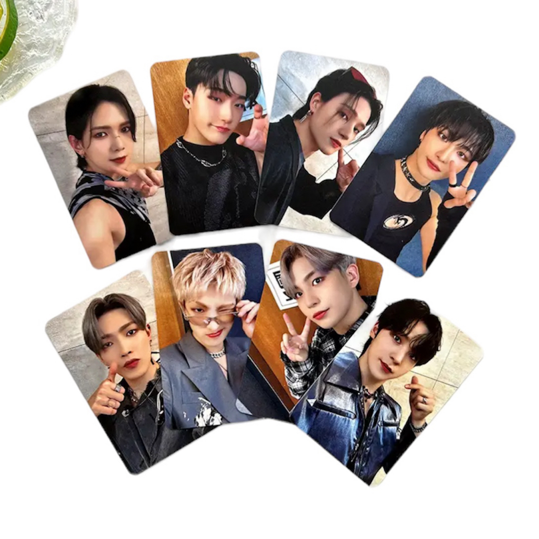 ATEEZ(エイティーズ)の韓流shop購入/ATEEZ アチズwithfans yizhiyu トレカ8枚 エンタメ/ホビーのCD(K-POP/アジア)の商品写真