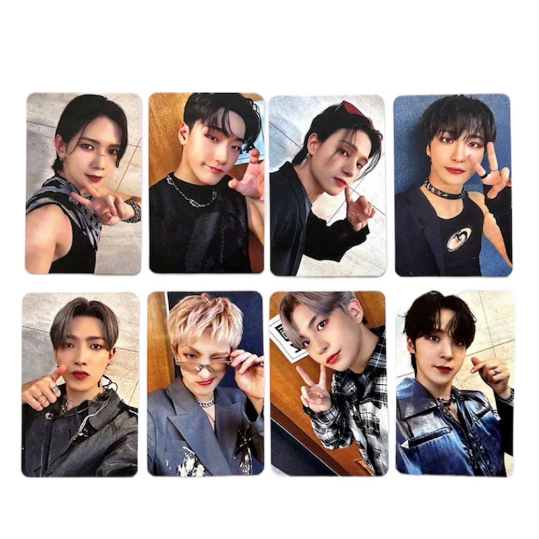 ATEEZ(エイティーズ)の韓流shop購入/ATEEZ アチズwithfans yizhiyu トレカ8枚 エンタメ/ホビーのCD(K-POP/アジア)の商品写真