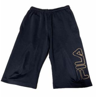 FILA  ハーフパンツ　150サイズ　ブラック　バスパン