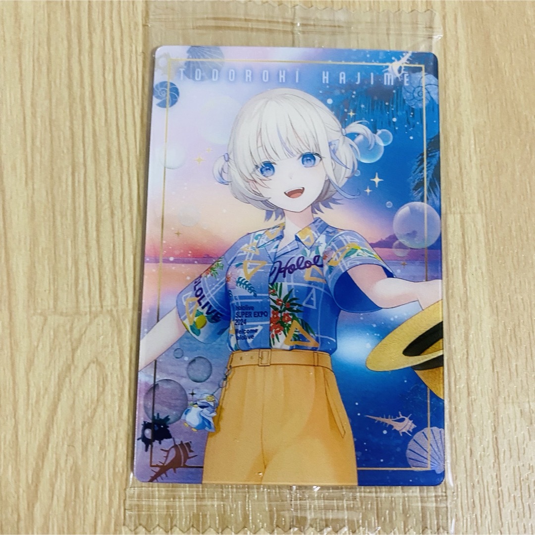 轟はじめ ホロライブ EXPO ウエハース カード エンタメ/ホビーのおもちゃ/ぬいぐるみ(キャラクターグッズ)の商品写真