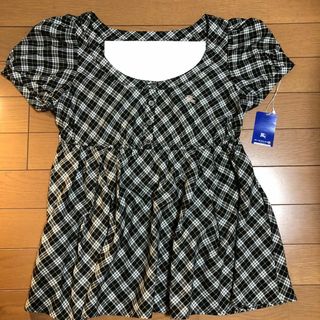 バーバリー(BURBERRY)の【未使用】BURBERRY パフスリーブ トップス(シャツ/ブラウス(半袖/袖なし))