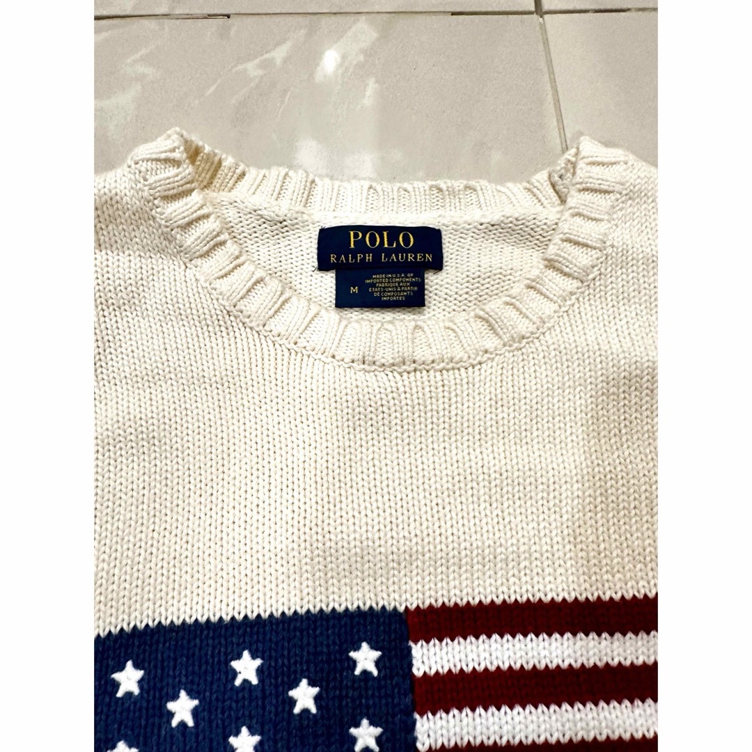 POLO RALPH LAUREN(ポロラルフローレン)のポロラルフローレン　ニットセーター　POLOLALPHLAUREN メンズのトップス(ニット/セーター)の商品写真