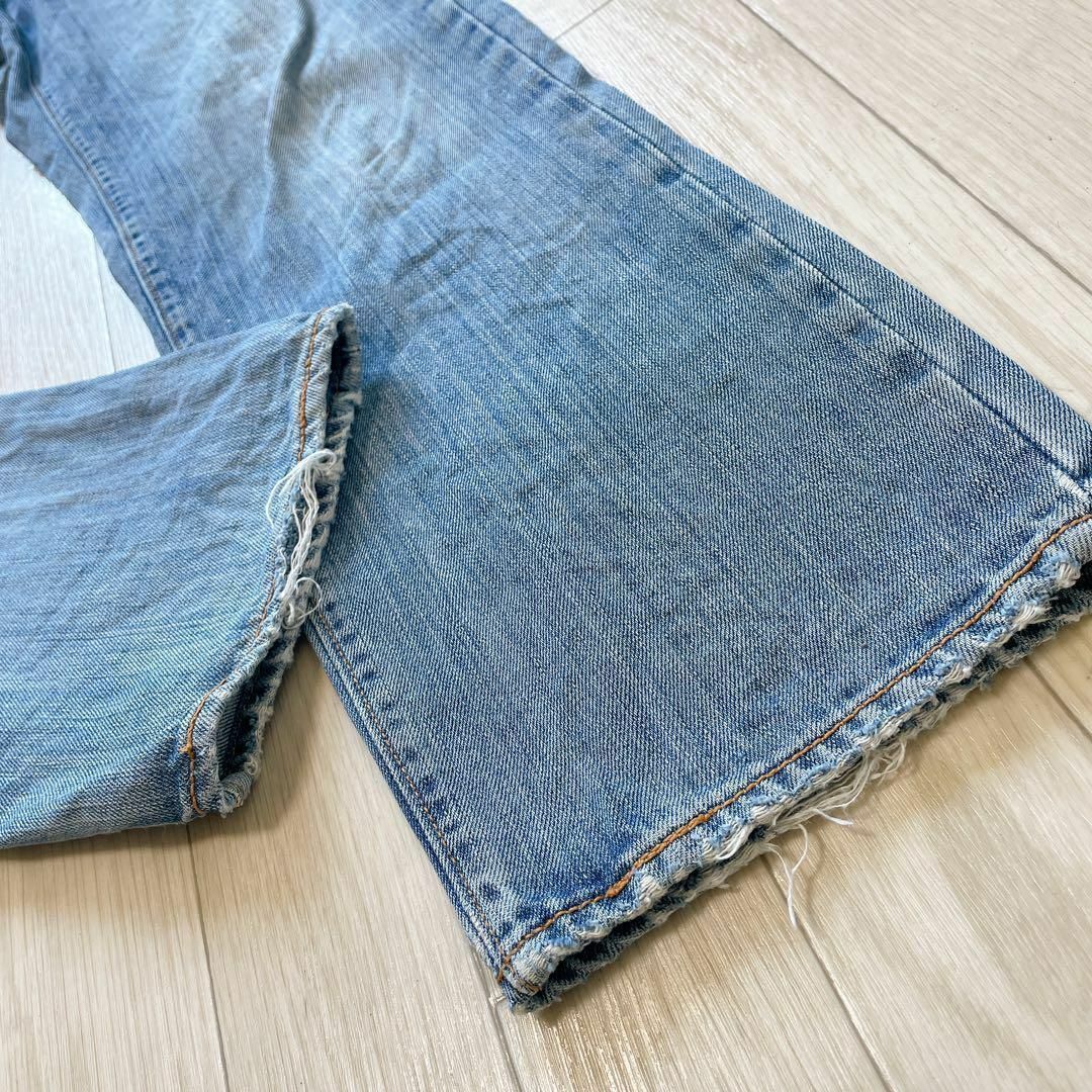 Levi's(リーバイス)のLEVI'S 502 ジーンズ ダメージデニム W28 L32 メンズのパンツ(デニム/ジーンズ)の商品写真