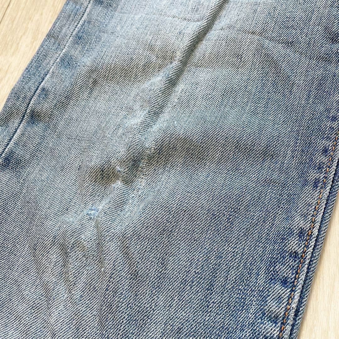 Levi's(リーバイス)のLEVI'S 502 ジーンズ ダメージデニム W28 L32 メンズのパンツ(デニム/ジーンズ)の商品写真