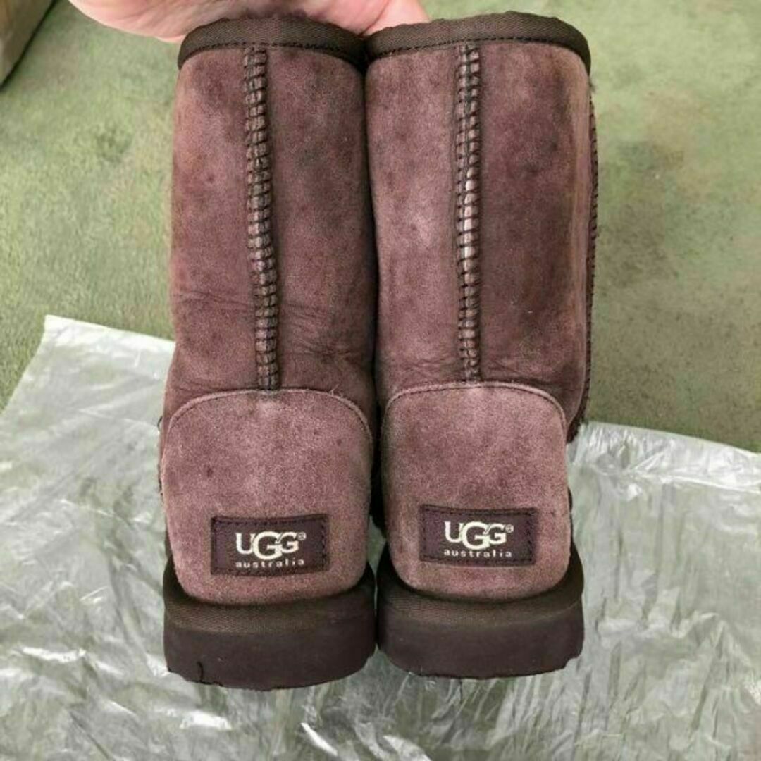 UGG(アグ)のUGGアグ　ムートンブーツ　ロングブーツ　ブラウン茶色　24cm レディースの靴/シューズ(ブーツ)の商品写真