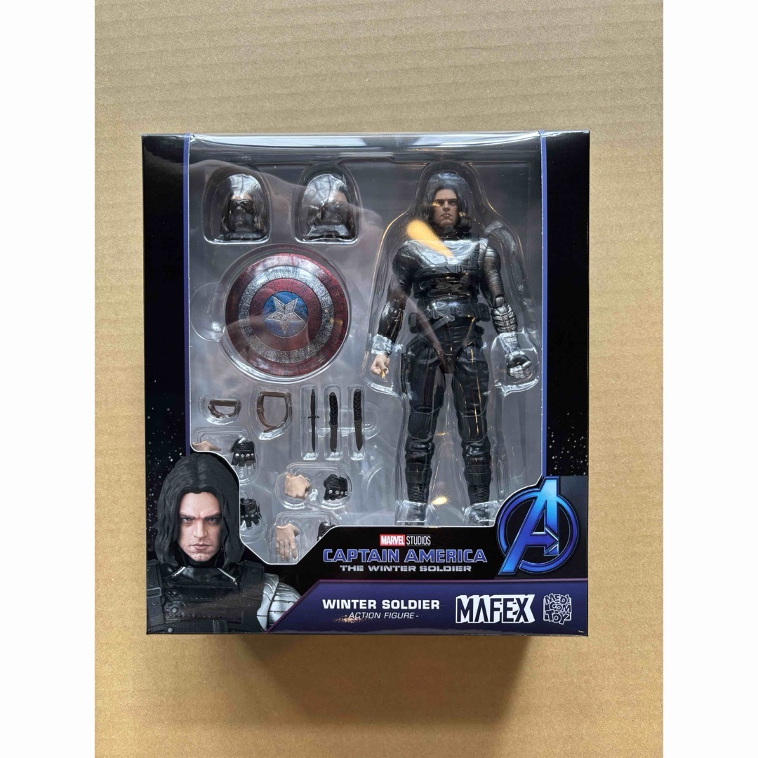 MEDICOM TOY(メディコムトイ)のMAFEX No.203 WINTER SOLDIER “C” エンタメ/ホビーのフィギュア(アメコミ)の商品写真