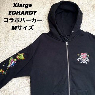 XLARGE - 【超貴重！】Xlarge Edhardy フルジップ パーカー Mサイズ